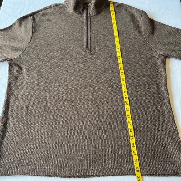 Jos. A. Bank Reserve 1/4 zip pullover shirt - Picture 10 of 11